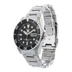 SEIKO 5 SNZF17 AUTOMATIC BLACK DIAL DIVER STAINLESS STEEL