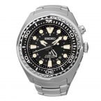 SEIKO PROSPEX SUN019 KINETIC GMT DIVERS BLACK DIAL