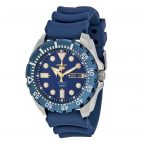 SEIKO 5 SPORTS SRP605K2 AUTOMATIC BLUE DIAL RUBBER