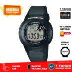 Casio F-200W-9A jam tangan full analog unisex